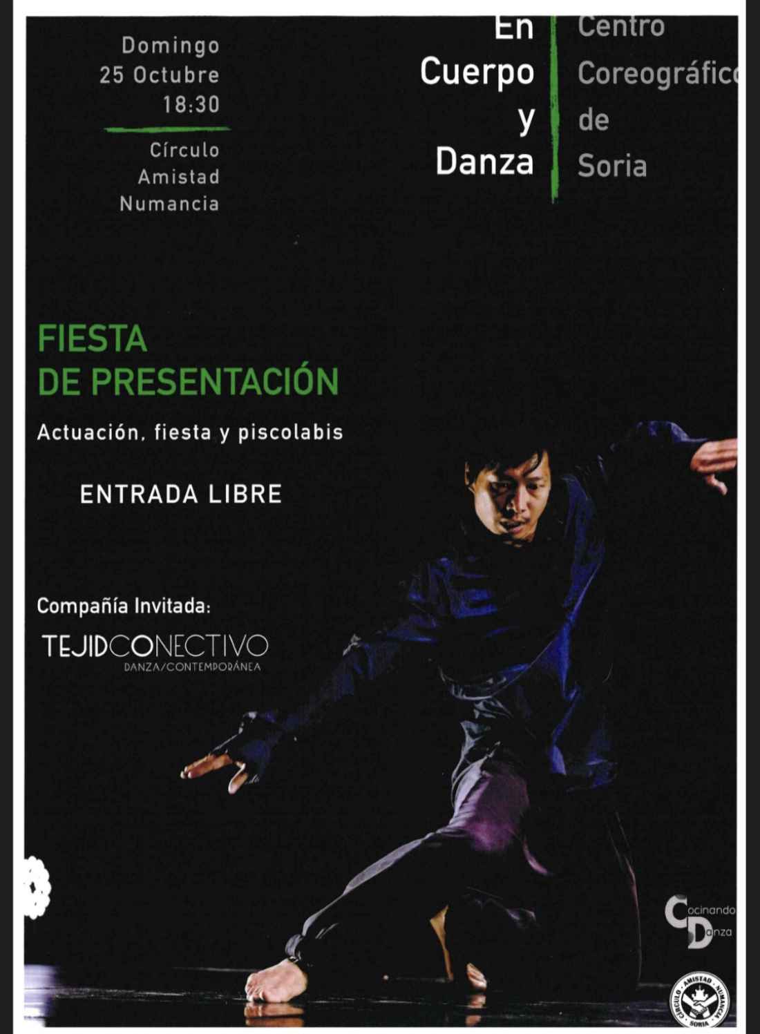 El Centro coreográfico de danza se presenta este domingo en el Casino