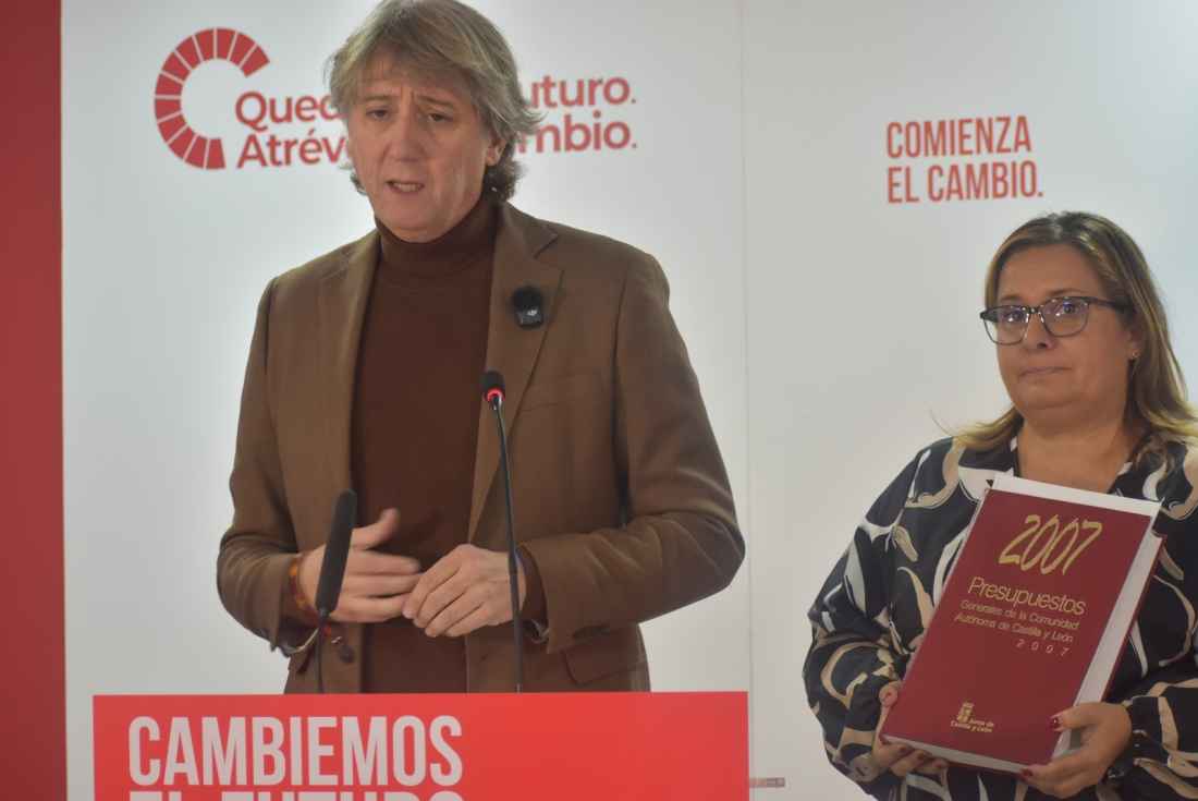 El PSOE denuncia que Soria recibe menos inversión de la Junta que hace 20 años