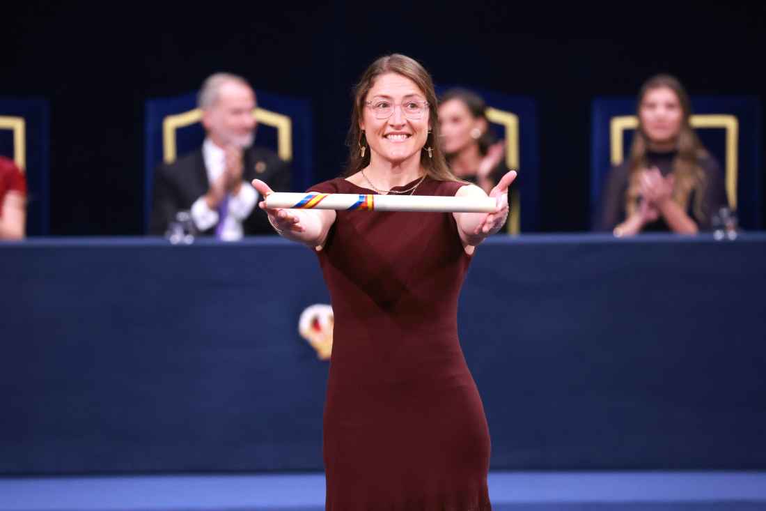 La princesa de Asturias invoca a la esperanza ante "cierto desaliento"