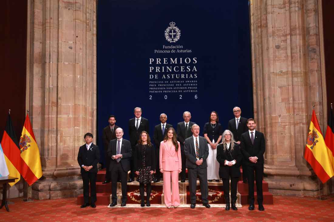 La princesa de Asturias invoca a la esperanza ante "cierto desaliento"