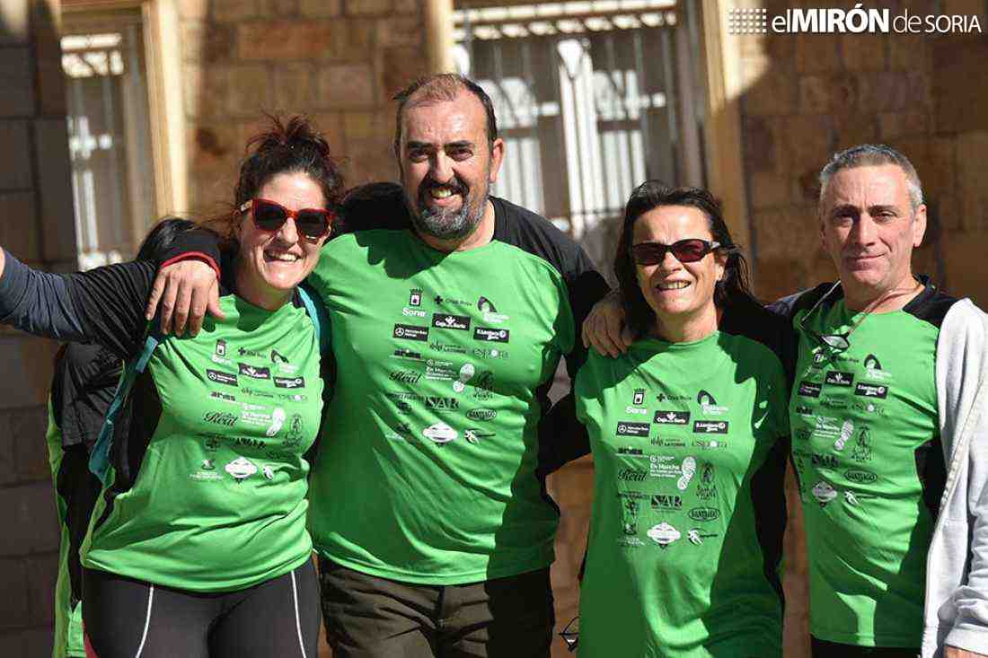 Más de 5.000 personas responden en Soria a convocatoria solidaria contra el cáncer