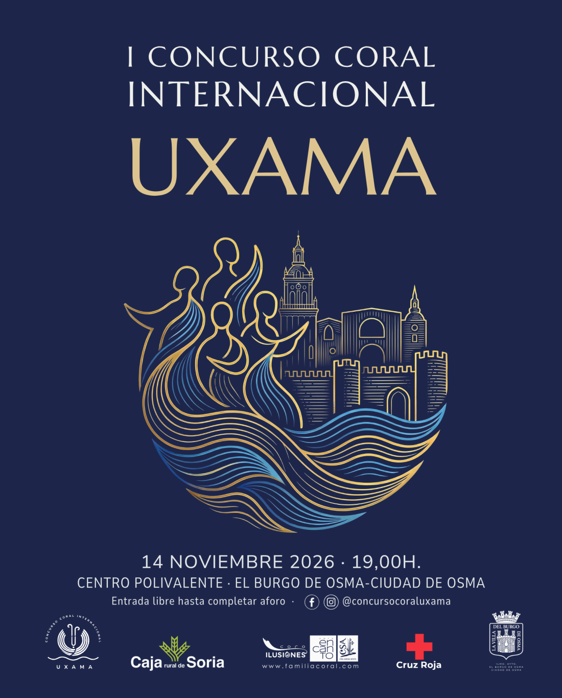 Cuatro coros de España y Portugal competirán en I Concurso Coral Internacional "Uxama"