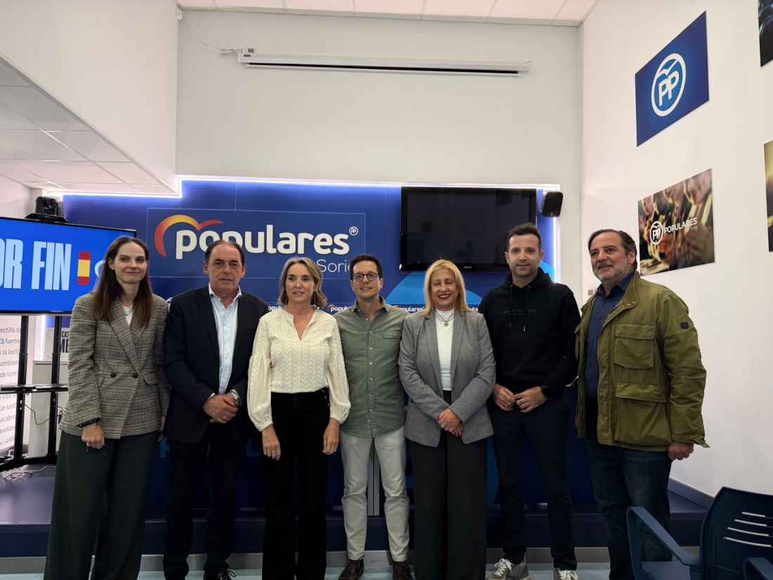 Cuca Gamarra reafirma compromiso del PP con fiscalidad diferenciada en Soria