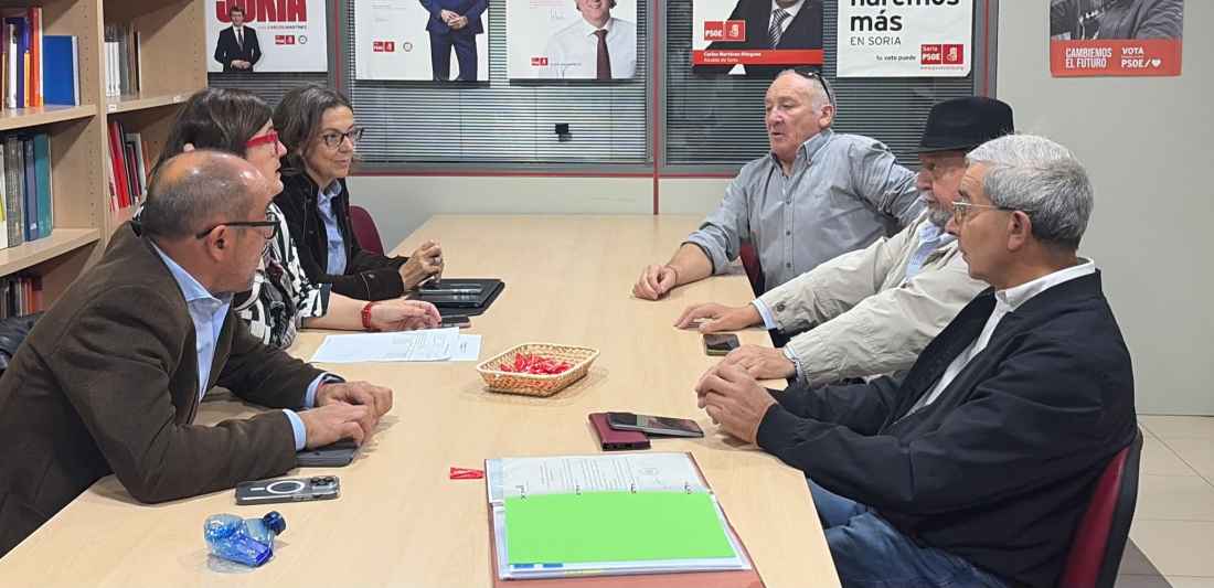 PSOE presenta candidatura conjunta al Senado en Soria con Frente Amplio