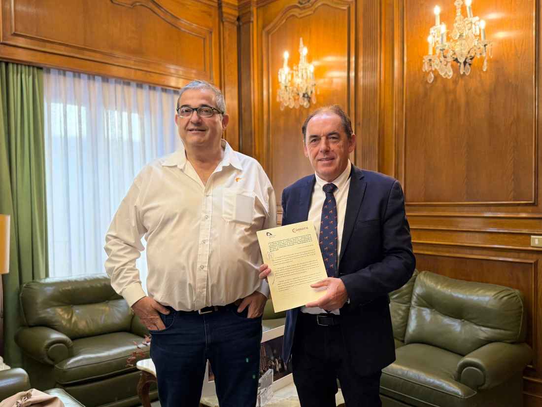 Diputación y Cámara ratifican convenio para seguir fomentando el emprendimiento