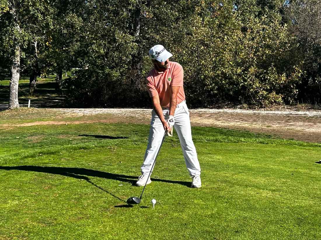 Daniel Berná, a un golpe del líder en Campeonato de Castilla y León de Profesionales 