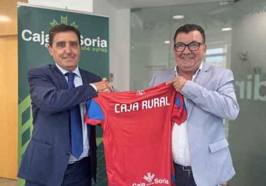 Caja Rural de Soria y el C. D. Numancia renuevan su colaboración para temporada 2026-2027