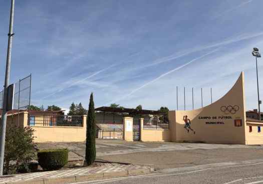 El Burgo de Osma mejora iluminación del campo de fútbol 