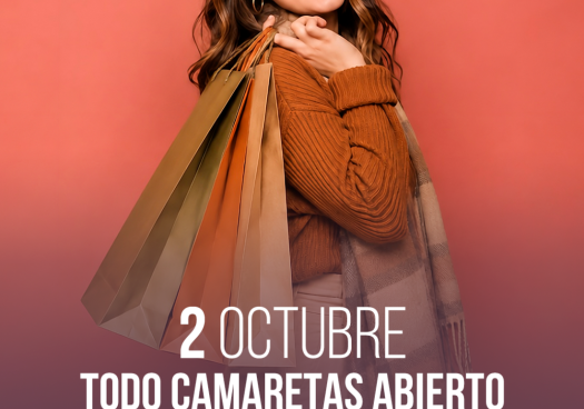 2 de octubre: todo Centro Comercial Camaretas abierto