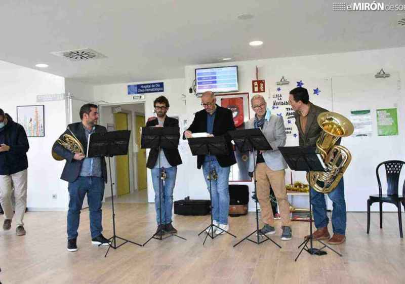 La música de la OSCyL llegará mañana al hospital Santa Bárbara y al centro Ángel de la Guarda