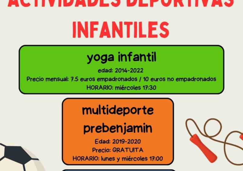 Golmayo publica últimas plazas libres para algunas actividades deportivas