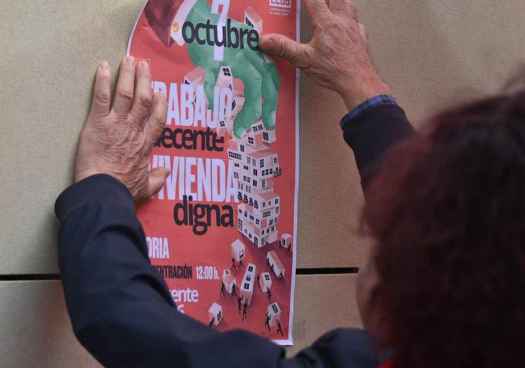 Comisiones Obreras se concentra en Soria por 
