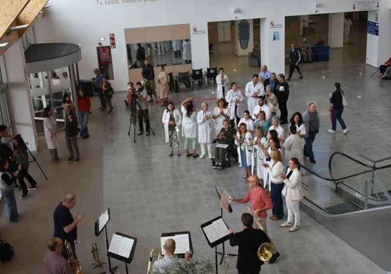 La OSCyL acerca la música al hospital Santa Bárbara de Soria
