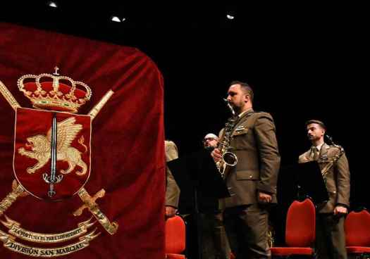 Concierto de otoño en Soria de la Unidad de Música de la División San Marcial