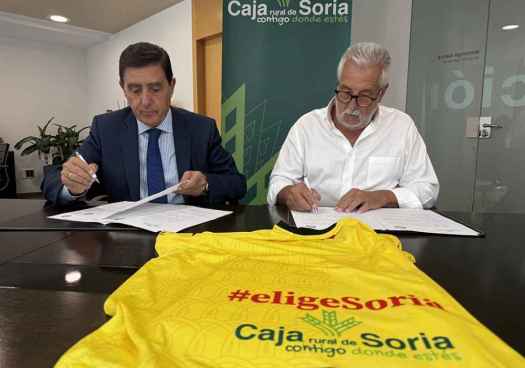 Caja Rural de Soria continúa renovación de acuerdos deportivos con Club Balonmano Soria