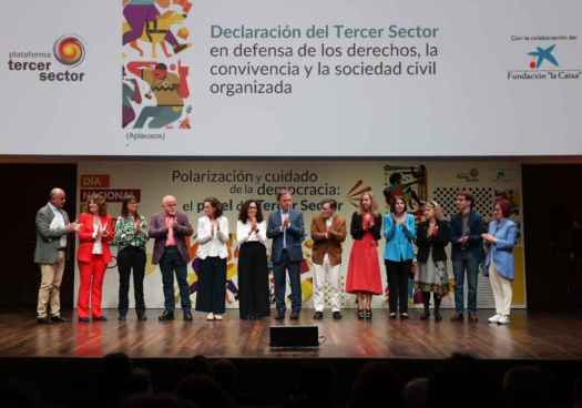 Declaración del Tercer Sector en defensa de derechos, convivencia y sociedad civil organizada
