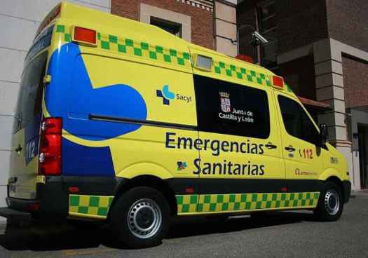 Conductor herido en accidente de tráfico en Soria