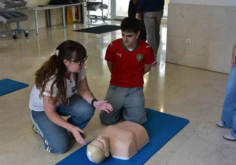 Jornada de concienciación en el Campus de Soria ante la parada cardíaca