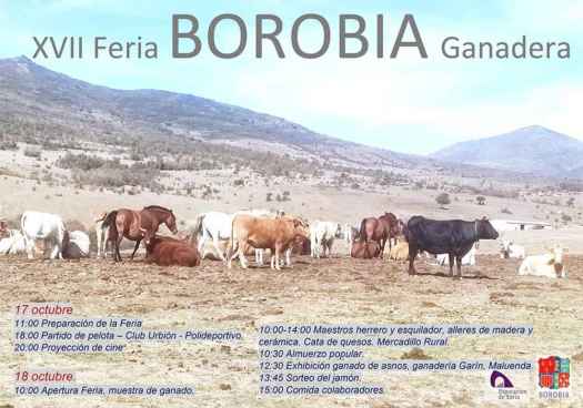 Borobia pone en valor su actividad ganadera con XVII feria