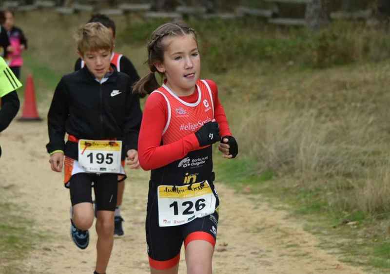 Los más pequeños participan en XII Duatlón Soria Memorial María García