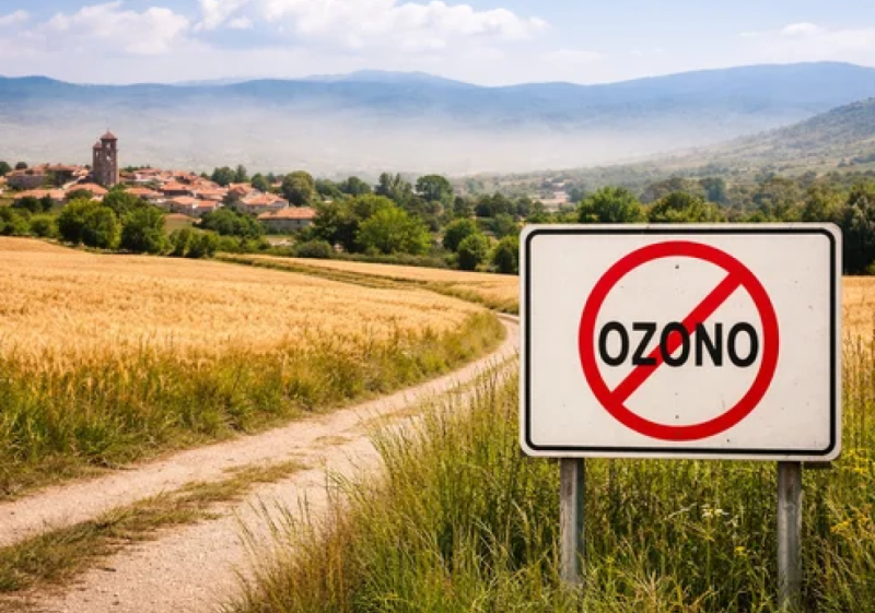 El calor dispara contaminación por ozono en Castilla y León a su nivel más alto desde 2010