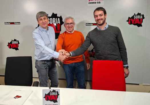 Palomar y Romera encabezarán candidaturas de Soria ¡Ya! el 29-N