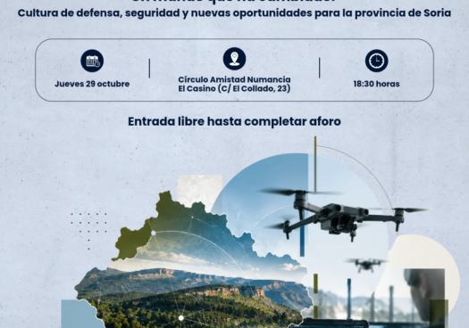 FOES organiza jornada sobre oportunidades para Soria en cultura de defensa y seguridad