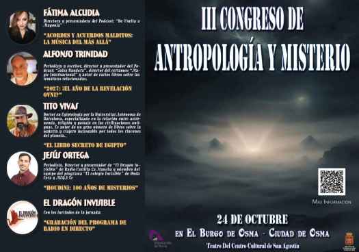 El Burgo de Osma acoge III Edición del Congreso de Antropología y Misterio