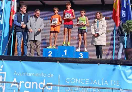 Adrián Soriano, mejor sub-12 en Cross de la Constitución