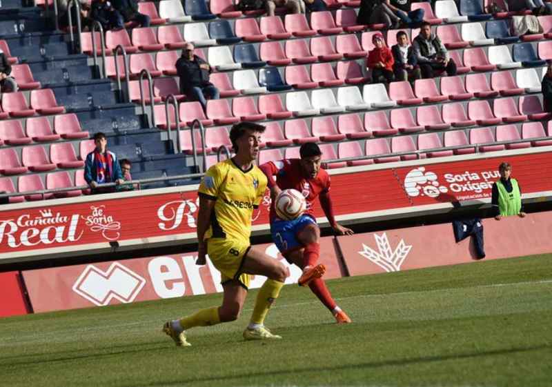 El Numancia deja de estar invicto en Segunda RFEF
