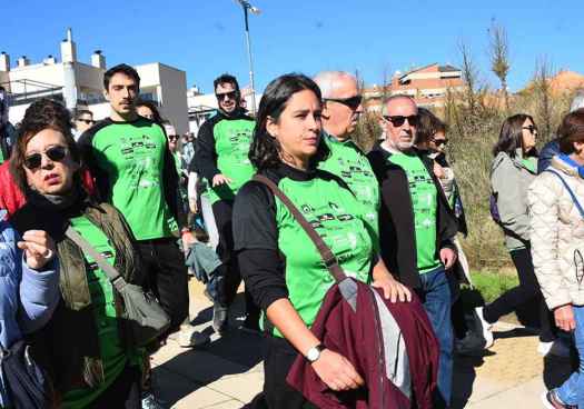 Más de cinco mil personas marchan contra el cáncer en Soria (I)