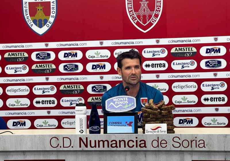 Lolo Escobar apunta que opciones de Numancia en Copa pasan por alargar partido