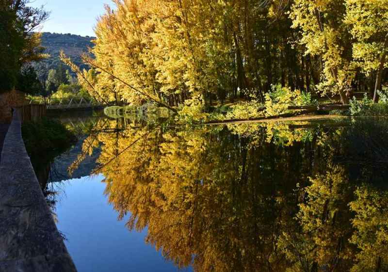 El Soto Playa, de Soria, abraza un nuevo otoño