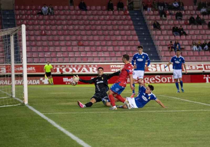 El Numancia elimina al Oviedo de la Copa del Rey desde el punto de penalti