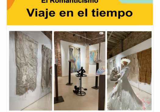 Exposición en el Castillo de Monteagudo de la artista Rosa Escalona.