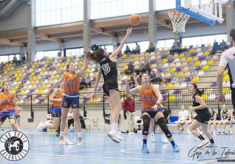 Nueva y trabajada victoria del CSB femenino en el polideportivo San Andrés