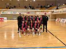 El cadete femenino del Sporting Santo Domingo comienzan su andadura en Campeonato de España