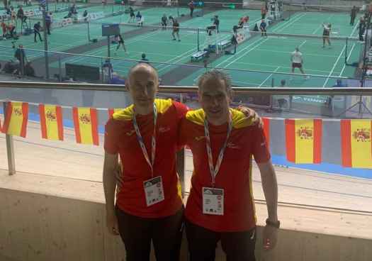 Acero y Martínez, con la selección española de bádminton a la Copa de Naciones
