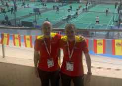 Acero y Martínez, con la selección española de bádminton a la Copa de Naciones